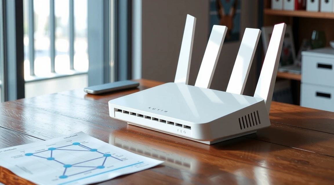 Router 5G Design Domestico